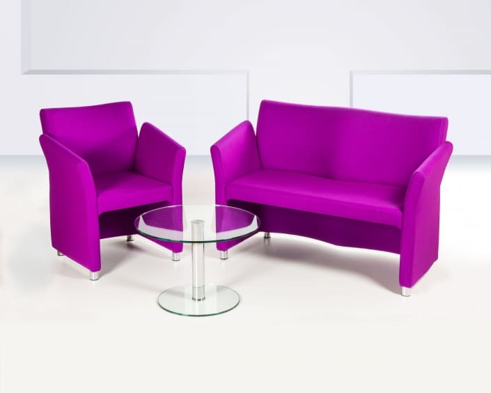 Reception area seating