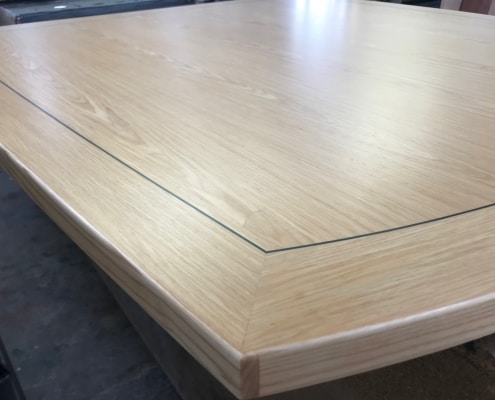 Boardroom table refurbishment